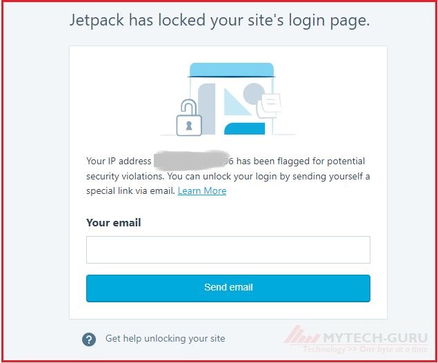 How to Unlock your WordPress admin account locked by Jetpack